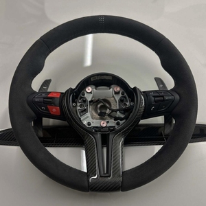 Volant de direction de voiture en Alcantara en stock pour <span class=keywords><strong>BMW</strong></span> F30 F35 F10 F15 F36 F20 F22 F25 F32 <span class=keywords><strong>F80</strong></span> F85 M3 M5 E70 E90 <span class=keywords><strong>M</strong></span> Volant de direction sport - Product Image 6