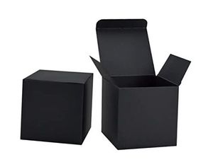 Custom Designed Recyclable Black Paperboard Box Magnetic Closure Matt Lamination Four-Color Printing Hot Stamping Embossing Gift - Product Image 1