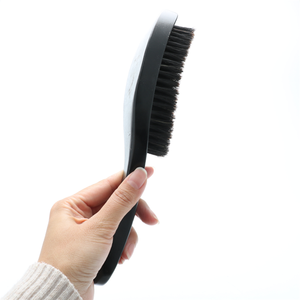 Dermabeis — brosse de démêlage, Logo personnalisé, tampon à poils de sanglier en Nylon, peigne pour <span class=keywords><strong>cheveux</strong></span> <span class=keywords><strong>bouclés</strong></span>, épais, humides et secs - Product Image 6