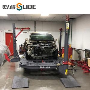 Banco de Alineación de Automóviles SLDE L5, Extractor de Abolladuras, Construcción de Placa de Manganeso, Certificación CE ISO, Mesa de Trabajo de 5600x2200 mm para Reparación de Chasis - Product Image 6