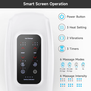 Máquina masajeadora de manos para terapia eléctrica con calefacción, acupresión vibratoria, portátil para muñeca de Palma, dispositivo de relajación cómodo - Product Image 6