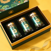 Flacon/Pot à Capsules de Couleur Personnalisée Papier Artistique de Haute Qualité Écologique Fermeture Magnétique Emballage de Compléments Alimentaires Soins Personnels