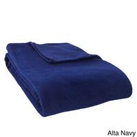 Maßgefertigte 100% Polyester Polar Fleece Decke 440gsm Einfarbig für den Hausgebrauch Gefaltet Maschinenwaschbar