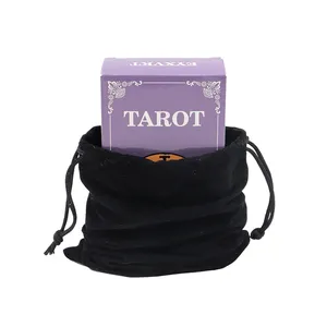 Özel baskı yüksek kaliteli Tarot mukavva oyun oyun kartı oyunu güverte Oracle Tarot kartı kılavuz