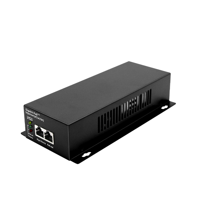 IEEE802.3af/at/bt High Power 90W Gigabit PoE Injector Adapter DC52V2.88A Power Over Ethernet