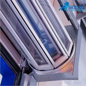 Pannello automatico trasparente isolato in lega di alluminio porte da Garage esterne/interno composito finito