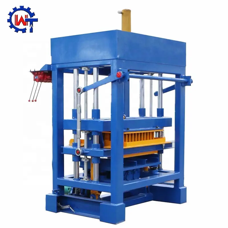 QT4-30 hydraulic diesel concrete block manufacturing machine easy make money at home cement brick machine price