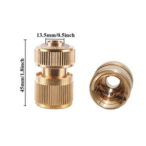 Pistolet d'arrosage réglable 3/4'' BSP US pour l'irrigation de jardin, l'arrosage de pelouse et le nettoyage à haute pression - Product Image 3