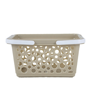 Colorful plastic <b>storage</b> basket made of safe PP material, perfect <b>for</b> organizing kids' <b>toys</b> in playrooms or bedrooms - Product Image 5