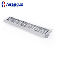 Diffuseurs d'air circulaires pour conduits en spirale en acier galvanisé et aluminium pour la climatisation CVC, à simple/double déviation