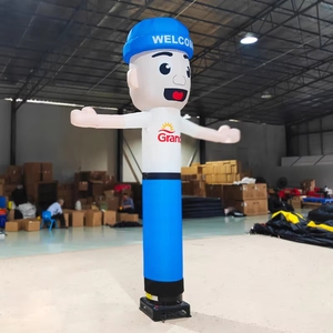 Estrellas Inflables Ondulantes para Publicidad Exterior, Personajes de Dibujos Animados Personalizados, Modelo Portátil con Sopladores, Resistentes al Agua y al Viento - Product Image 3