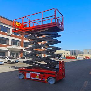 İç Mekanlar İçin Üretici Elektrikli Hidrolik 6-14m Yükseklikte Makaslı Platform - Product Image 4