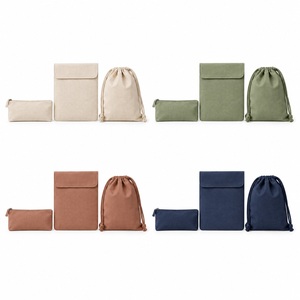 Set de Papelería para el Regreso a Clases, Estuche de Lona para Lápices, Funda para Libros, Bolsa con Cordón, Logotipo Personalizado al por Mayor - Product Image 5