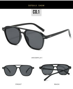 <span class=keywords><strong>2025</strong></span> Nieuwe Piloot Zonnebril Voor Mannen Uv400 Custom Onw Logo Klassieke Luxe Zonnebril Vrouwen Strand Accessoires - Product Image 5