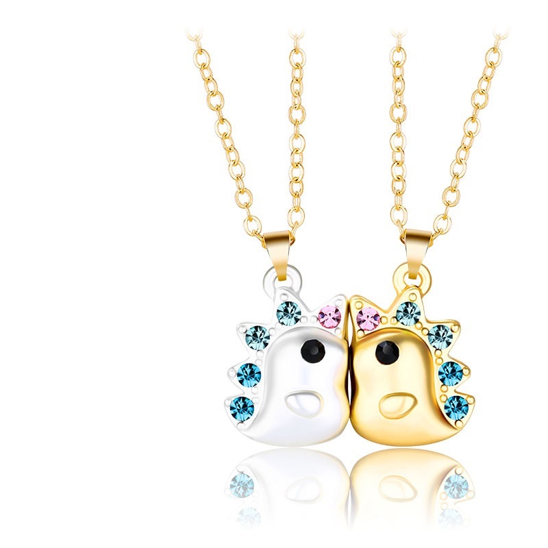 Collana Cavallo Ragazza Collana Regali Unicorno Per Ragazze, Ciondolo Luna Collana Swarovski Donna