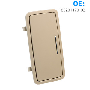 Miroir de maquillage LED 18520117002 pour Toyota FAW JP, à clipser, beige, éclairage intérieur avec lampe de lecture - Product Image 5