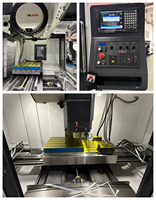 Centre d'usinage vertical CNC 3 axes VMC1380, fraiseuse verticale pour le traitement des moules métalliques et de l'acier