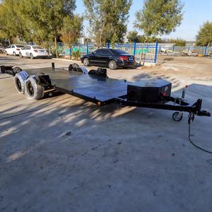 Ağır hava torbalı yarış düşük arabalar için araç römorku 2500kg hava yastığı düz römork - Product Image 2