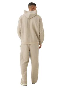 Survêtements de marque personnalisés de haute qualité pour les sports des hommes respirant vierge 100% coton pantalons de survêtement surdimensionné vêtements de survêtement - Product Image 2