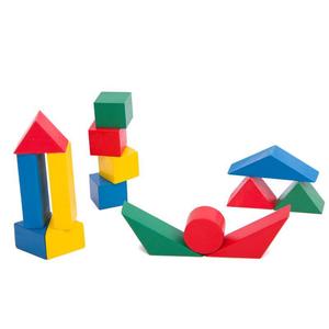 Juguete Educativo de Madera para la Primera Infancia, Combinación de Discos Geométricos, Rompecabezas para Niños, Bloques de Construcción - Product Image 5