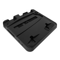Support de refroidissement multifonctionnel pour PS5 ; station de charge pour manettes PSVR2/PS5, équipée d'un éclairage d'affichage et d'un espace de rangement.
