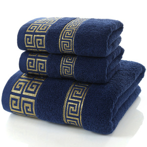 Ensemble de serviettes de <span class=keywords><strong>bain</strong></span> en tissu éponge épais de luxe, 100% coton, doux et moelleux, couleur unie, écologiques, pour la maison et l'hôtel - Product Image 1