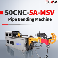 Machine de pliage de tubes en cuivre CNC 63CNC-5A-MSV pour échangeur de chaleur, condenseur, industrie de la climatisation et de la réfrigération