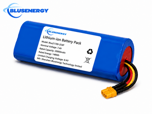 แบตเตอรี่ 7.2V 2S4P 20Ah 21700 สำหรับโดรน หุ่นยนต์ FPV เรือบังคับวิทยุ  แบตเตอรี่ลิเธียมไอออนกำลังสูงแบบชาร์จได้ - Product Image 1