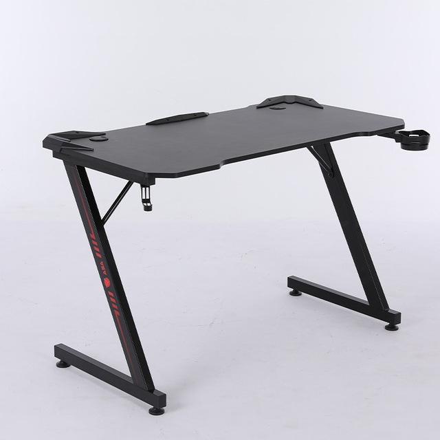 Wholesale Custom E-Sports Computer Desk Gaming Table with Comfortable Desktop for Home Office