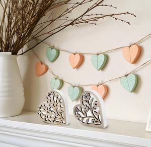 Cœur <span class=keywords><strong>en</strong></span> <span class=keywords><strong>bois</strong></span> <span class=keywords><strong>sculpté</strong></span> romantique, collection 2026, idéal pour la Saint-Valentin, les anniversaires de mariage et comme cadeau décoratif pour les couples - Product Image 4