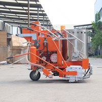 Machine de marquage routier convexe thermoplastique à chauffage rapide et uniforme haute efficacité, utilisée pour le marquage des chaussées tactiles
