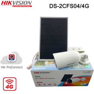 Caméra solaire 4G Hikvision <span class=keywords><strong>DS</strong></span>-2CFS04/4G 4MP 24/7 en stock – Audio bidirectionnel 4G LTE, éclairage <span class=keywords><strong>hybride</strong></span> 30m, extérieur, sans alimentation, mode AOV - Product Image 1