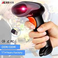 Lector de Códigos de Barras USB con Cable Edoo H41-22 de Alta Calidad, Lector de Códigos QR 1D 2D Portátil para Tiendas y Supermercados