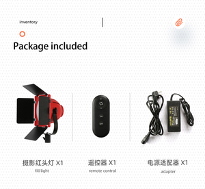 80w luce Video Led Bi-colore Streaming Video lampada di riempimento luce rossa pellicola da Studio illuminazione fotografica dal vivo - Product Image 6