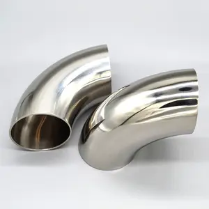 45D 90D 180D Stainless Steel Elbow 304 316 SS Pipe Fittings