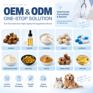 OEM ODM Complément alimentaire pour animaux de compagnie contre les allergies et les démangeaisons cutanées chez les chiens et les chats, sous forme de bouchées molles, enrichi en colostrum, quercétine, <span class=keywords><strong>propolis</strong></span> et oméga 3, marque privée - Product Image 4