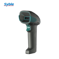 Syble XB-D30 Escáner de Código de Barras Inalámbrico 1D 2D, Escáner de Código QR Portátil para Android Windows, Colector de Datos