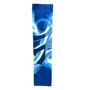 Anti-Slip Silicone Baseball Arm Sleeves Elastic Polyester Sport Arm Sleeves Colored Printing Sleeves Arm Sports
