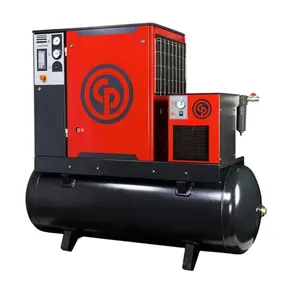 Pneumatische Schroef Luchtcompressor Bar Industriële Roterende Lucht-Compressoren Machine 7.5 Kw 7 8 10 13 Voor Cpn 10 Cpn 10 Tm Pomp Lucht 250l