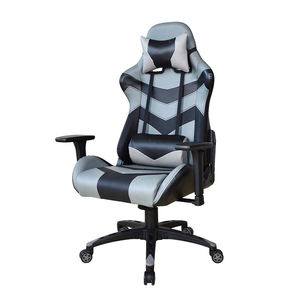 Chaise de jeu PC <span class=keywords><strong>Furgle</strong></span> à hauteur réglable avec base pliable véritable bon marché et design moderne avec matériau en fer tournant - Product Image 2