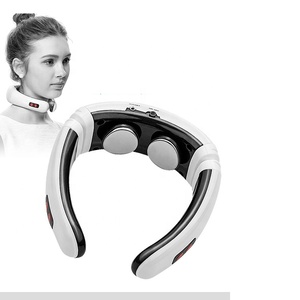 Wireless Electric Neck <b>Massage</b> Therapy Instrument Intelligent <b>Back</b> Health Care Guard with <b>Vibration</b> Application for Body - Product Image 6