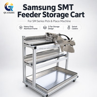 Chariot d'alimentation en acier inoxydable pour monteurs SMT Samsung SM421 SM471 SM481 SM482 – Chariot de transport et de stockage mobile
