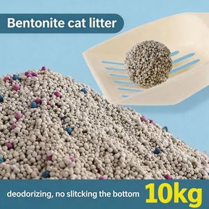 Technologie anti-poussière et anti-odeur de qualité supérieure, litière pour chat en bentonite 100% agglomérante, forme sphérique, 5L, personnalisable - Product Image 3