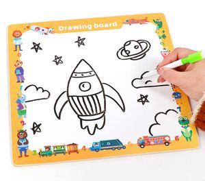 Jeu de pêche Montessori, reconnaissance des formes et des couleurs, puzzle de correspondance de blocs, tableau de dessin, tout en un, jouet en bois pour enfants de plus de 3 ans - Product Image 3
