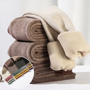 Venta directa de fábrica, pantalones casuales <span class=keywords><strong>térmicos</strong></span> gruesos de invierno para niñas, mallas de algodón lavado para niños, ropa cálida para niños - Product Image 6