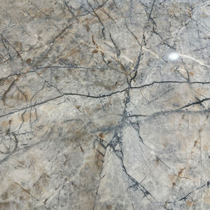 Pierre frittée 1200*2700*6mm Gris <span class=keywords><strong>Florence</strong></span> Brillant pour Villas, Grands Appartements et Bureaux – Antidérapante et Résistante à l'Usure - Product Image 2