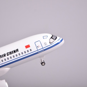 Modèle d'avion Boeing blanc 32 cm C919 Air China en résine, cadeau artisanal, cadeau d'anniversaire, avion chinois, avions de la République - Product Image 3