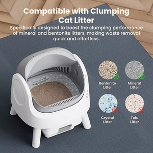 AutoScooper 11 Bac à litière pour chat en plastique intelligent de grande capacité - Nettoyage automatique mains libres pour les familles multi-chats - Product Image 5