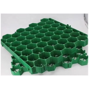 Stabilisateur de sol pour zone de stationnement privée de 5 cm de haut, <span class=keywords><strong>grille</strong></span> en nid d'abeille pour gazon, <span class=keywords><strong>grille</strong></span> pour <span class=keywords><strong>gravier</strong></span>, fabriqué à 100% en matériau PP, résistant aux UV - Product Image 1