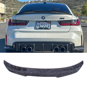 สปอยเลอร์หลังคาร์บอนไฟเบอร์ทรง PSM สำหรับรถยนต์ซีรีส์ 3 รุ่น G20 G28 และ M3 G80 ปี 2018-2025 - Product Image 2